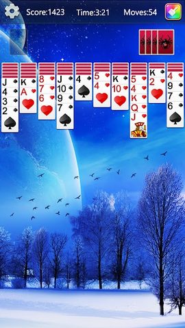 Captura 2: Solitario: juego de cartas divertido y gratis