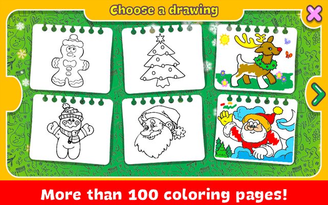 Screenshot 11: Christmas Coloring Book
