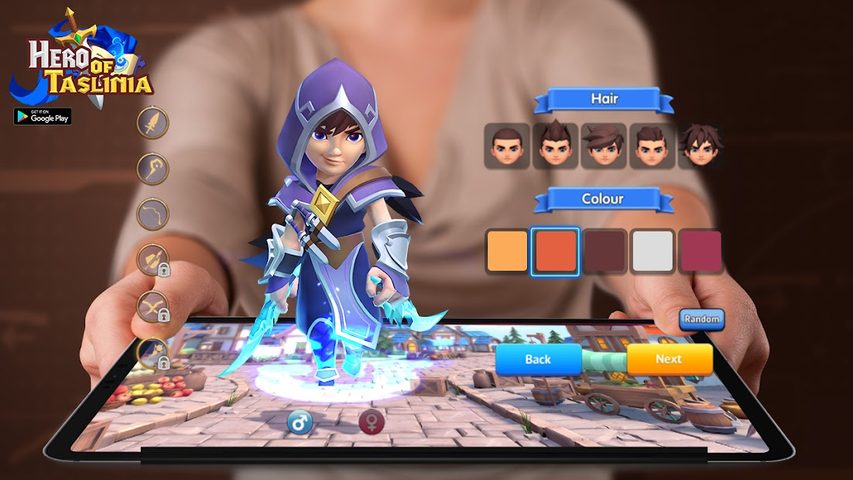 Captura 1: Aventura RPG de fantasía épica