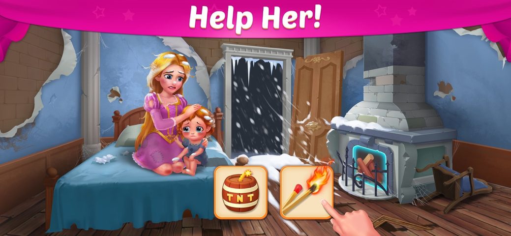 Captura 2: Cuento de Castillo: Puzzle y Elección