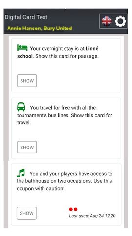 Screenshot 6: DIGITAL GUESTCARD by ProCup
