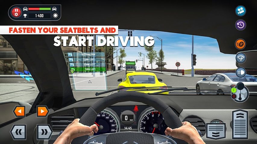 Screenshot 1: Car Driving School Simulator