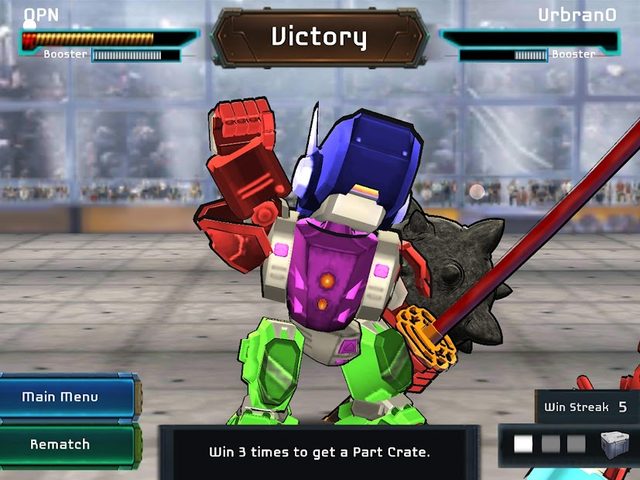 Captura 17: Arena de Batalla MegaBots