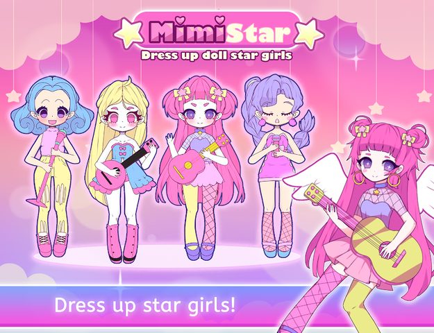 Screenshot 1: Mimistar Pastel doll chibi