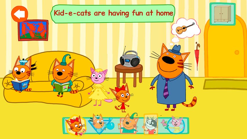 Captura 2: Aventuras de Kid-E-Cats