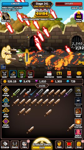 Screenshot 14: Raising Infinite Swords