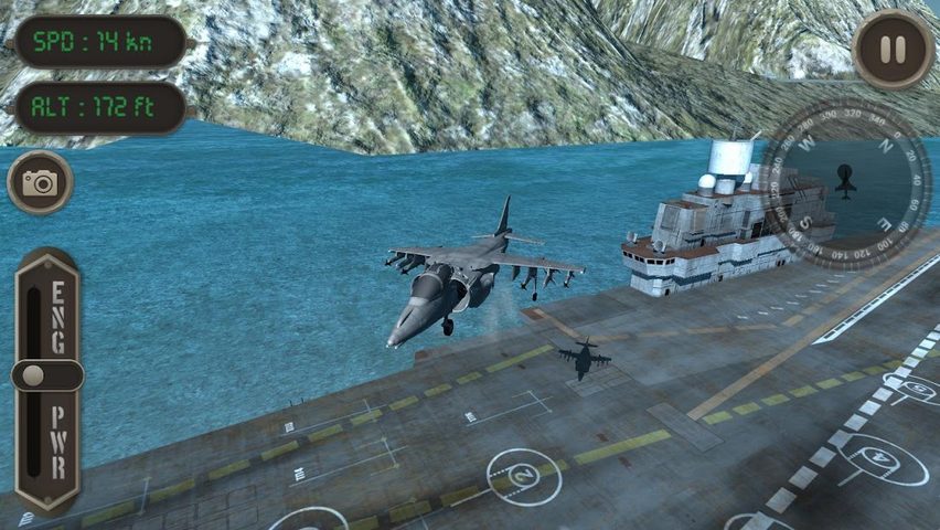 Screenshot 6: Sea Harrier Flight Simulator