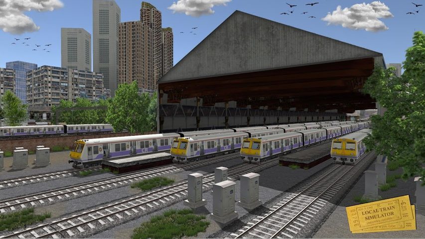 Screenshot 4: Indian Local Train Simulator