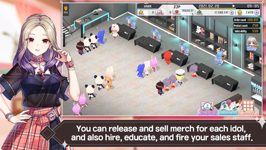 Screenshot 15: Idol Queens Production