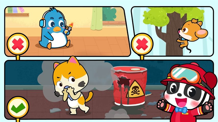 Screenshot 10: Baby Panda's Fire Safety