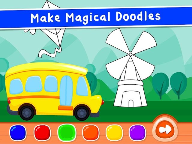 Screenshot 12: Coloring Games for Kids - Drawing & Color Book
