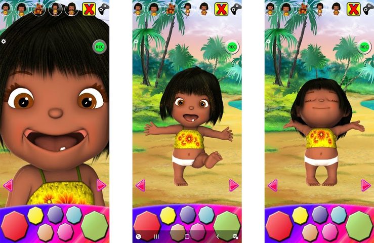 Screenshot 24: Talking Emily Baby Girl Games