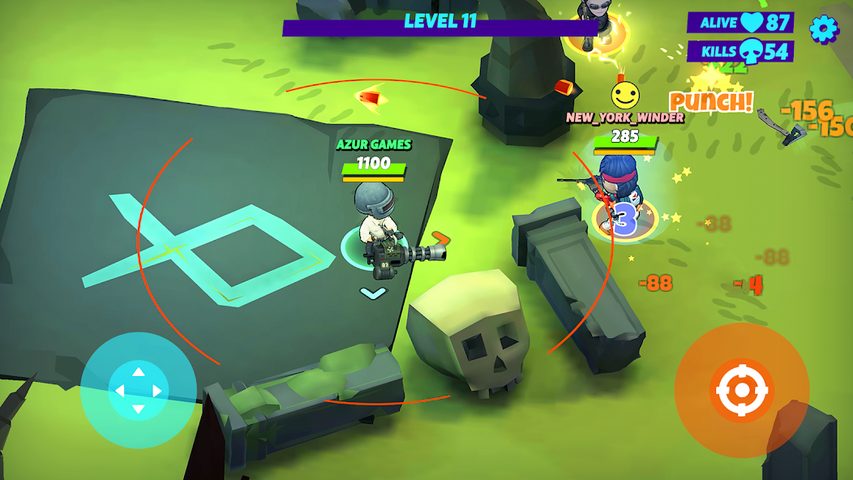 Captura 18: Batalla de Guerreros en Miniatura