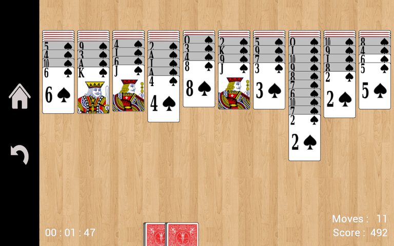 Screenshot 8: Spider Solitaire