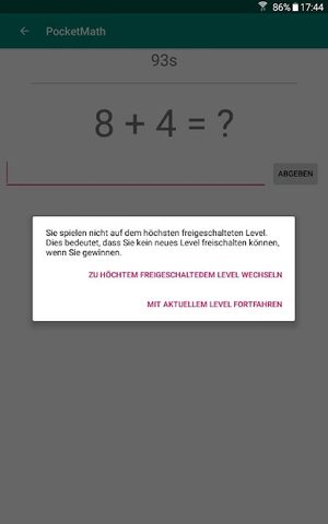 Screenshot 10: Pocket Math – Mental arithmetic trainer