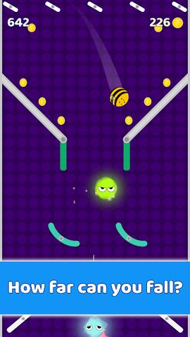 Screenshot 2: Flip Shapes – Bouncing, Rolling, Falling Fun!