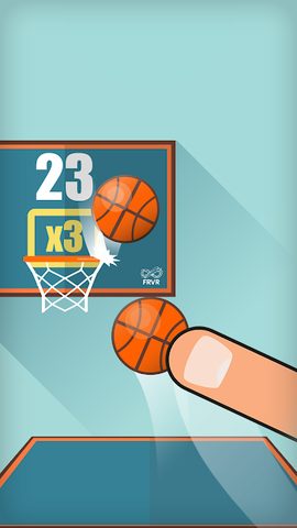 Captura 3: Baloncesto FRVR - Tiro de dunk