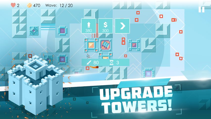Screenshot 2: Mini TD 2: Relax Tower Defense