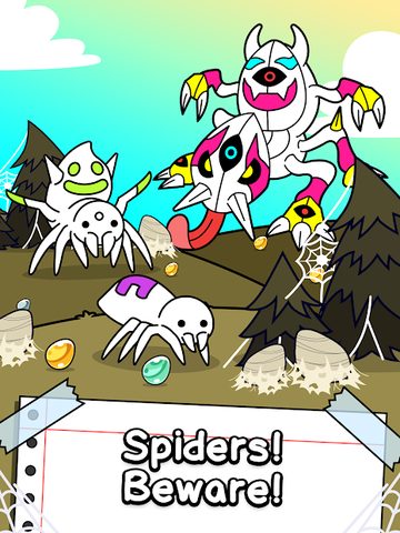 Screenshot 5: Spider Evolution: Merge & Create Mutant Bugs: Idle