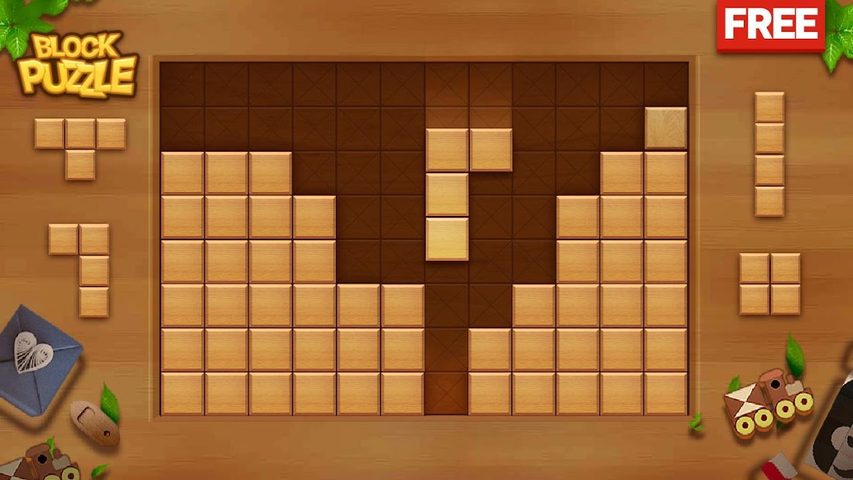 Captura 6: Juego de Puzzle con Bloques de Madera