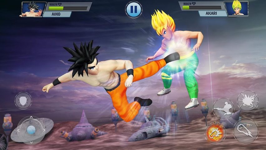 Screenshot 1: Anime Fighting Game