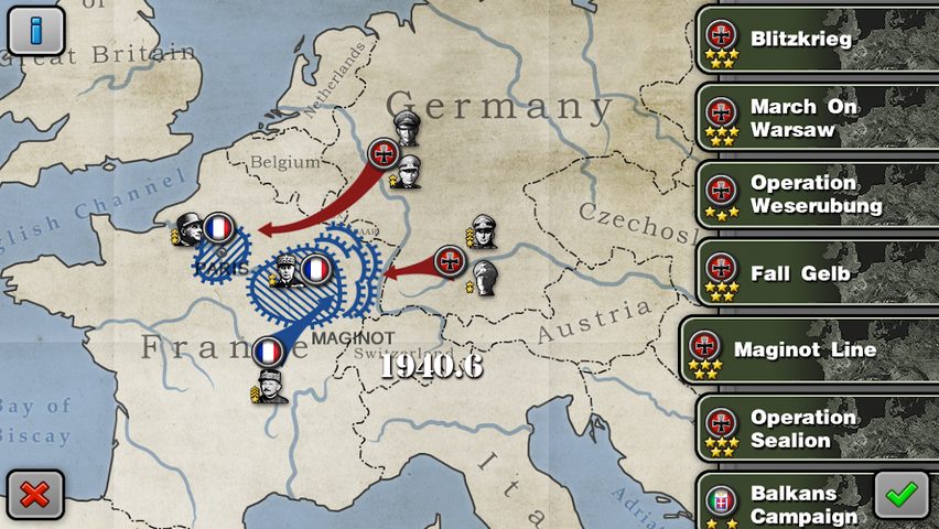 Screenshot 4: Glory of Generals -World War 2