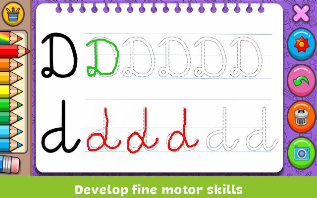Screenshot 5: Coloring & Learn