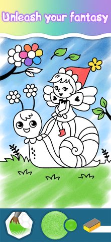 Captura 5: Páginas de Colorear para Princesas