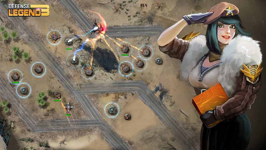 Screenshot 8: Defense Legend 3: Future War