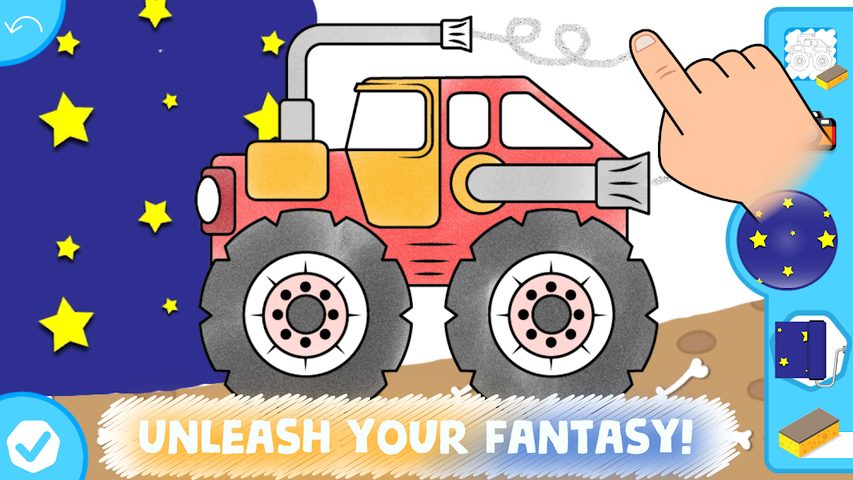 Screenshot 3: Easy coloring pages for kids