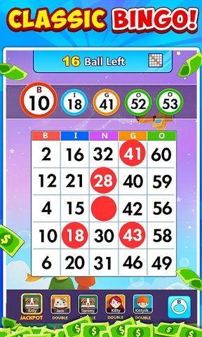 Captura 1: Bingo clásico y victoria en el jackpot