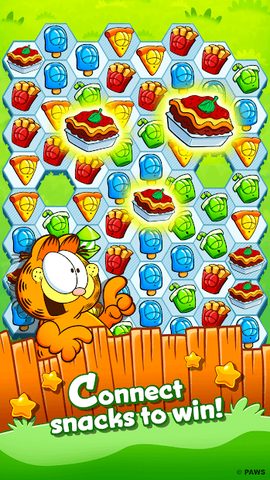 Captura 1: Aventura de Snacks de Garfield