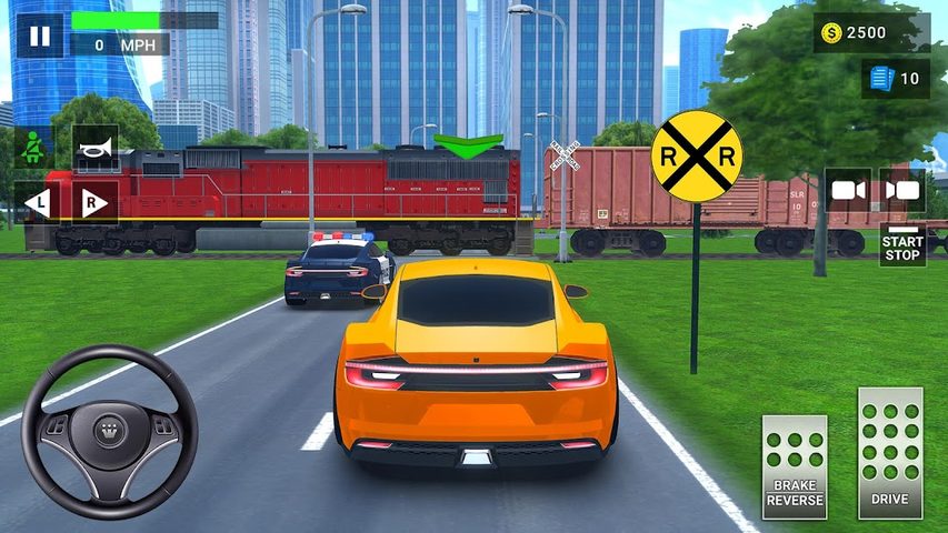 Captura 3: Simulador de conducción realista