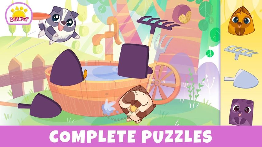 Screenshot 4: Bibi.Pet Farm - Kids Games for