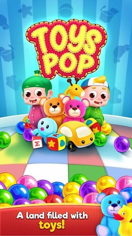 Screenshot 1: Toys Pop: Bubble Shooter Games
