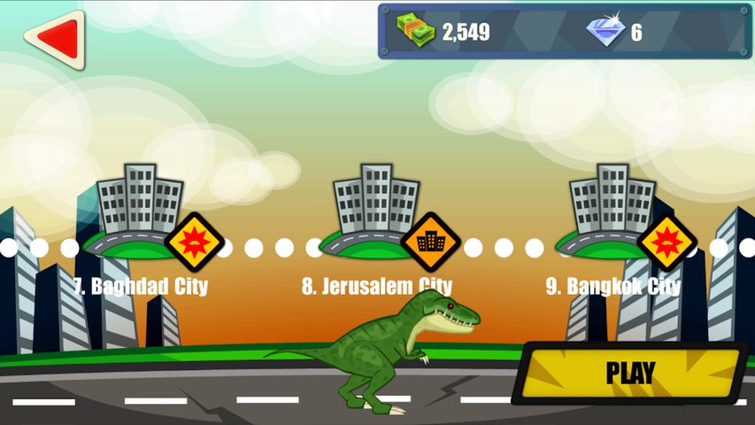 Screenshot 4: Jurassic Dinosaur City Rampage