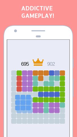Screenshot 1: 1010! Block Puzzle King - Free