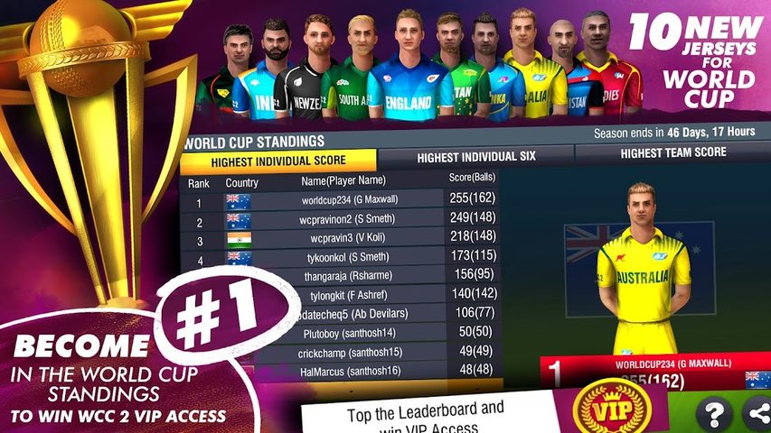 Screenshot 3: World Cricket Championship 2