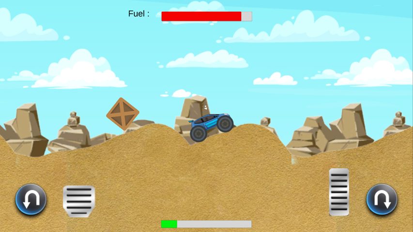 Captura 2: Coches de Carreras - Circuito de Obstáculos