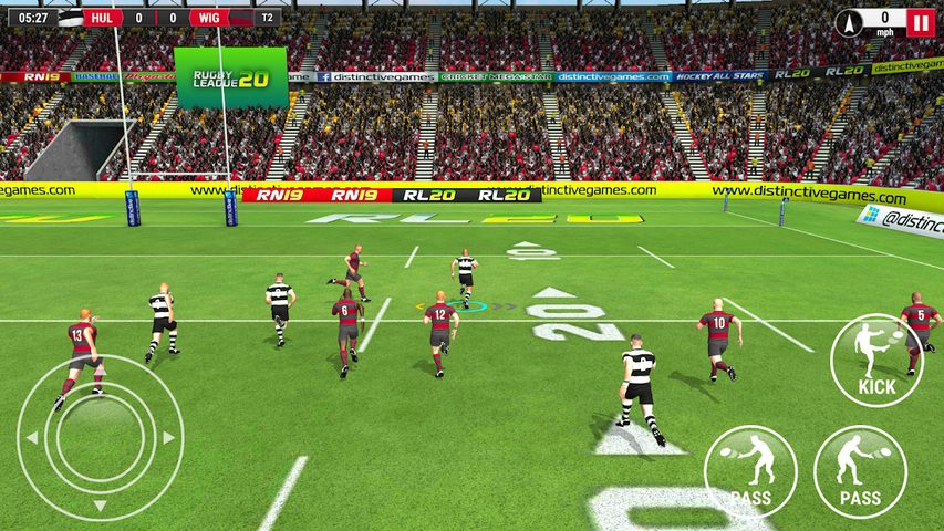 Captura 2: Liga de Rugby 20