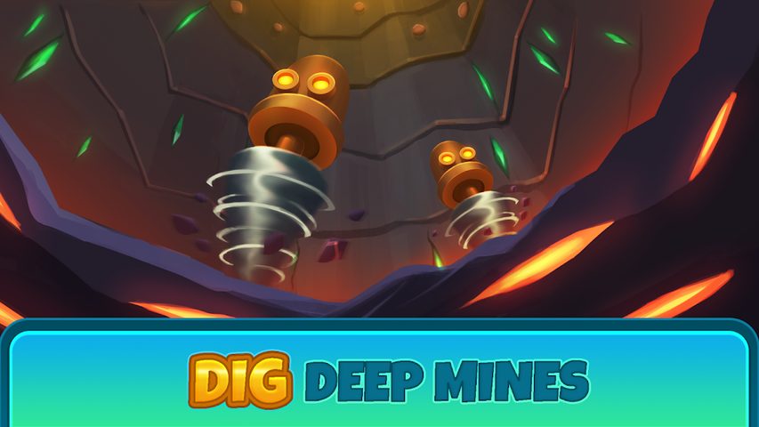 Screenshot 4: Deep Town: Idle Mining Tycoon