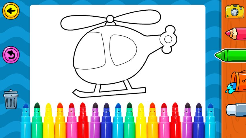 Screenshot 10: Vehicles Coloring for Kids: Trucks & Cars Game