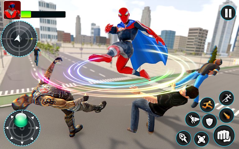 Screenshot 18: Flying Hero Rescue Robot Games