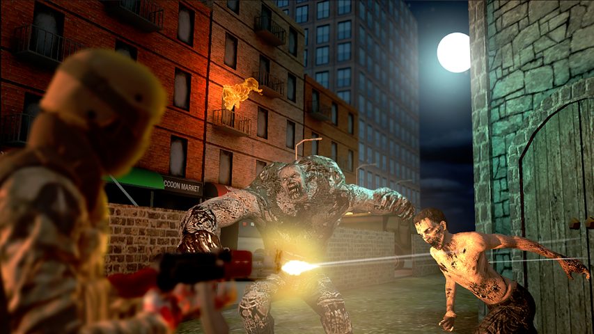 Captura 3: Disparos de zombies en línea multijugador