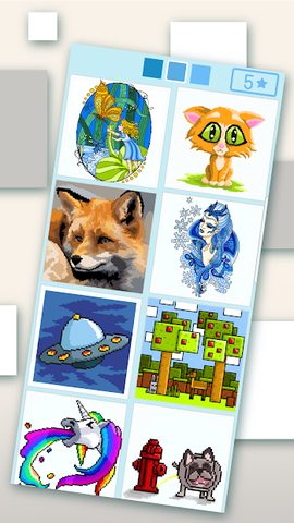 Captura 19: Juego de coloreado de arte pixel