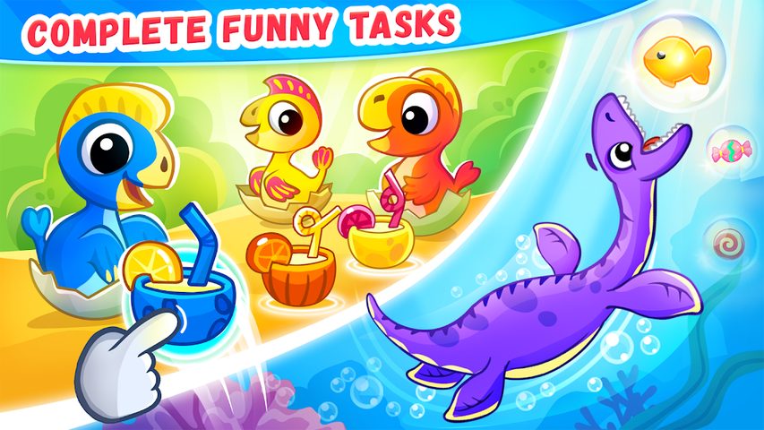 Captura 18: Juegos de Dinosaurios para Niños Pequeños