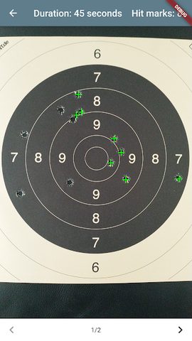 Screenshot 9: Shooting range hit marker