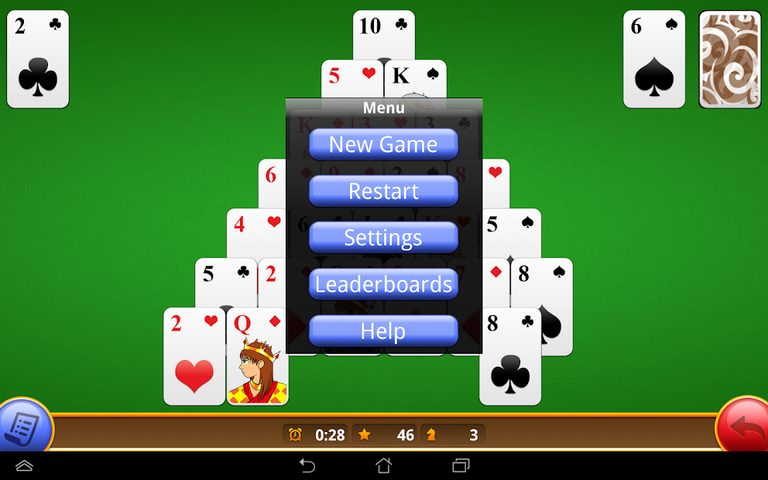 Captura 5: Pirámide Solitario Clásico Gratis