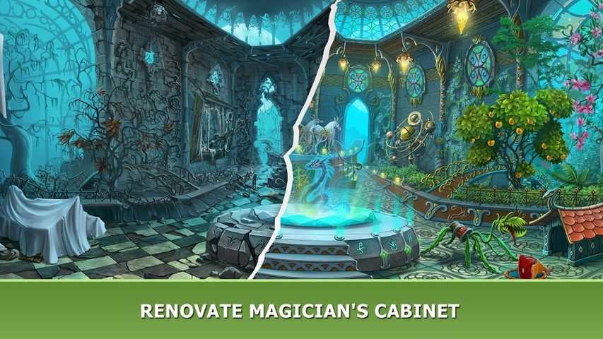 Screenshot 2: Hiddenverse・Witch Match Puzzle