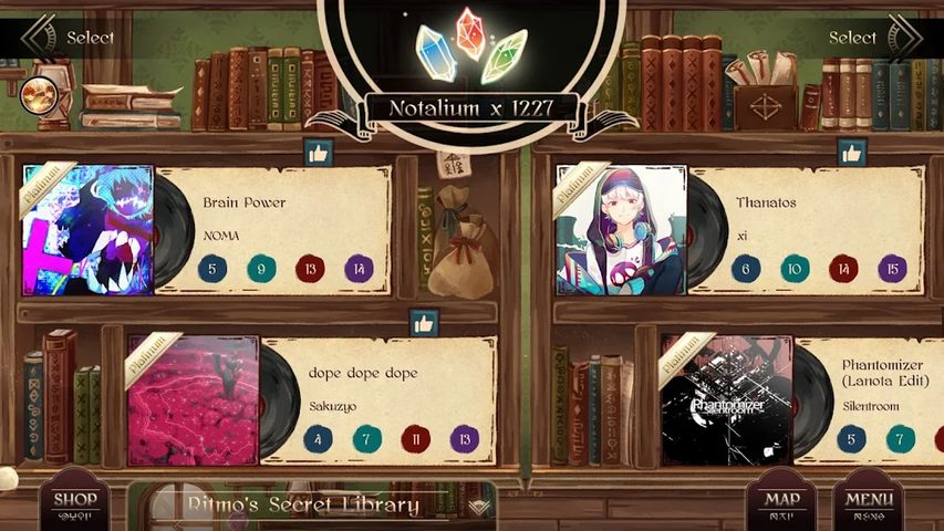 Screenshot 11: Lanota - Music game with story